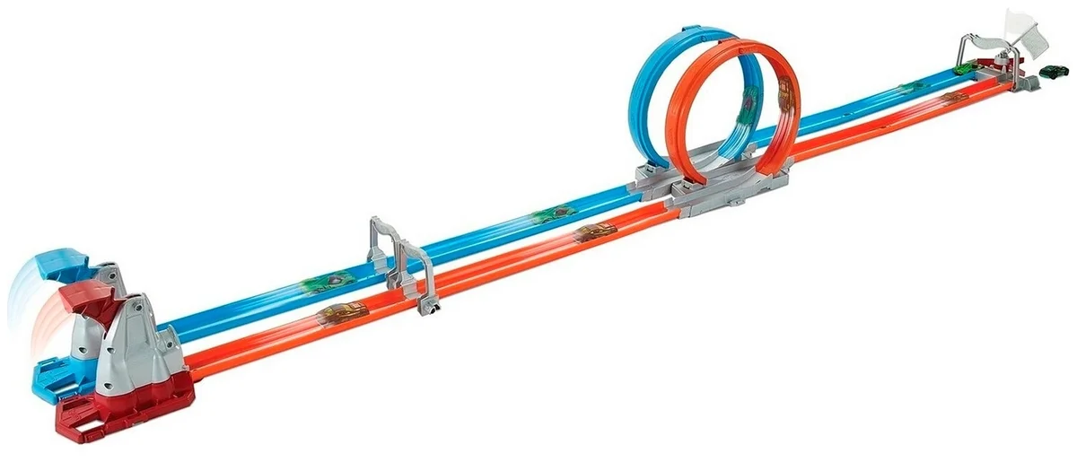 Фотография Игровой набор HOT WHEELS Двойная петля GFH85