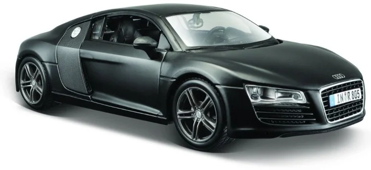 Фото Машинка Maisto 1:24 Audi R8 Dull Black 31281DB