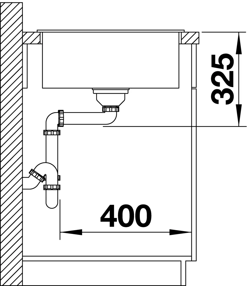 Картинка Кухонная мойка BLANCO Zia XL 6 S compact антрацит (523273)