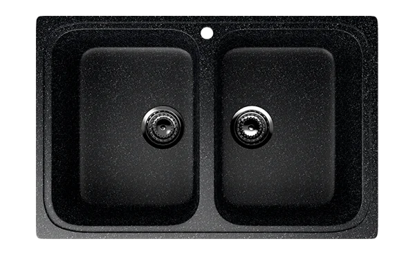 Фото Кухонная мойка EcoStone ES-23 308 Черный