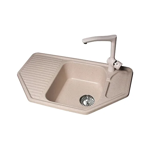 Фото Кухонная мойка EcoStone ES-24 328 Бежевый
