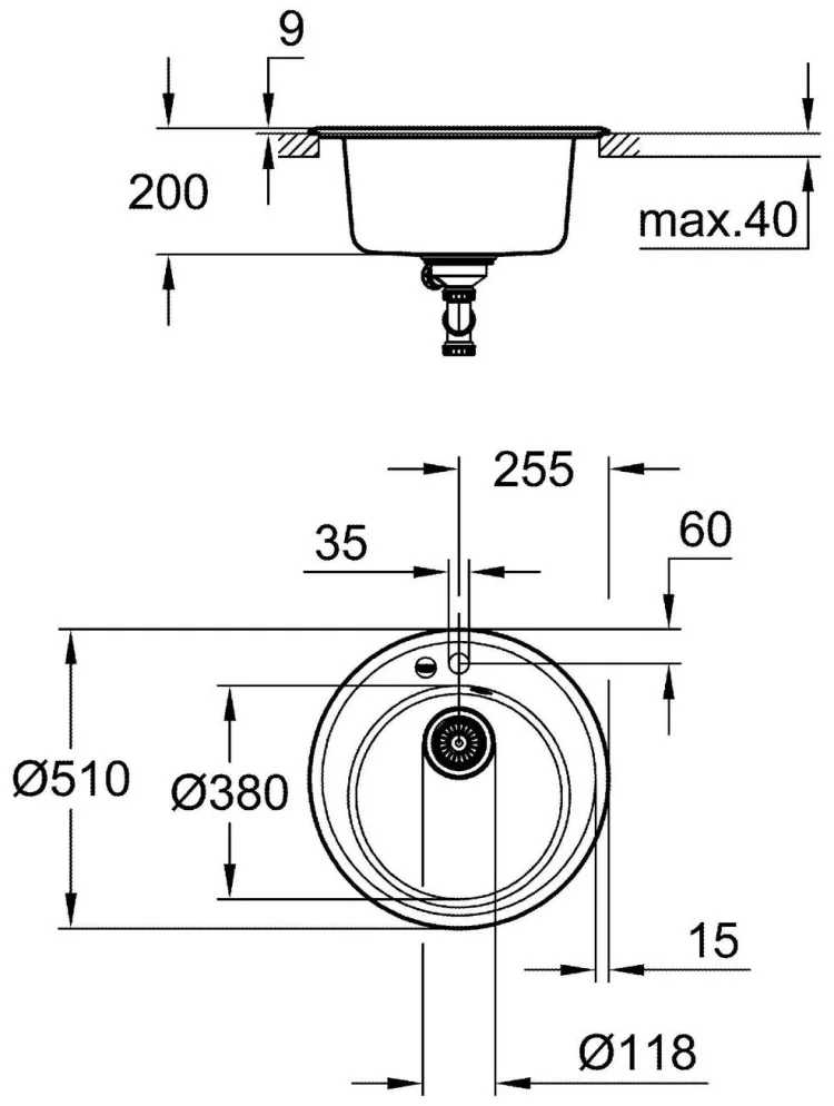 Цена Кухонная мойка GROHE K200 31656AT0