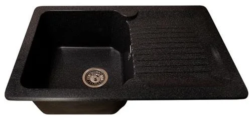 Кухонная мойка GranAlliance G-42 Black