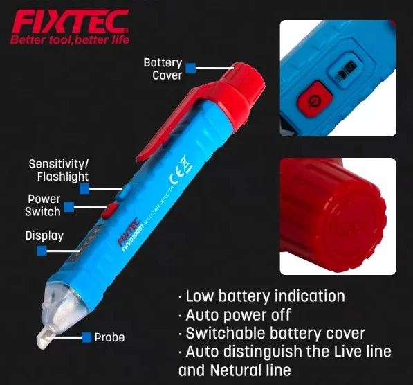 Детектор напряжения переменного тока FIXTEC FHVD10001 заказать
