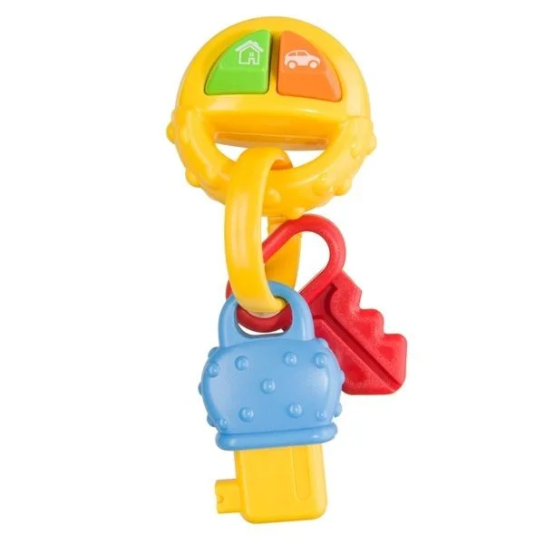 Погремушка Happy Baby Брелок музыкальный Pip-Pip Keys 330639