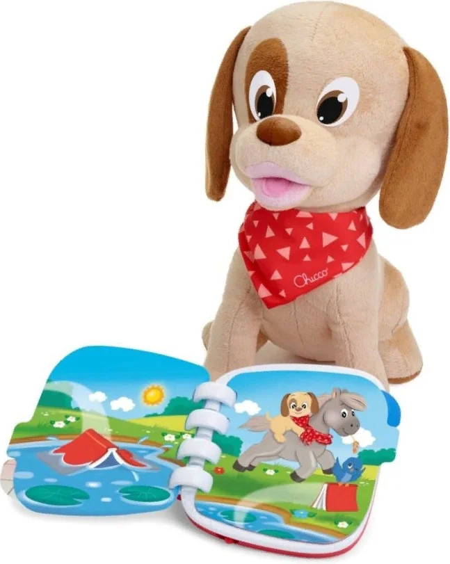 Фото Развивающая игрушка CHICCO Говорящий Щенок 18м+ 00009606000180