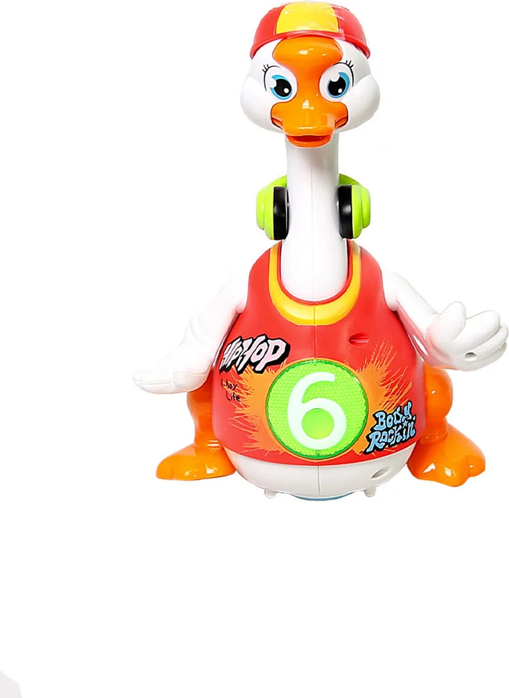 Фотография Развивающая игрушка HOLA TOYS &amp;amp;quot;Гусь&amp;amp;quot;, в красной футболке 828/K