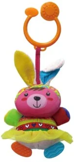 Фото Развивающая игрушка BIBA TOYS подвесная игрушка ЗАЙКА 30,5*28*20см HA908