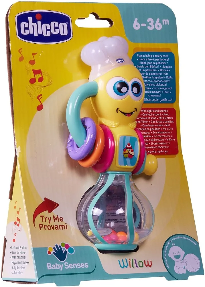 Фото Развивающая игрушка CHICCO Миксер 6м+ 00007703000000