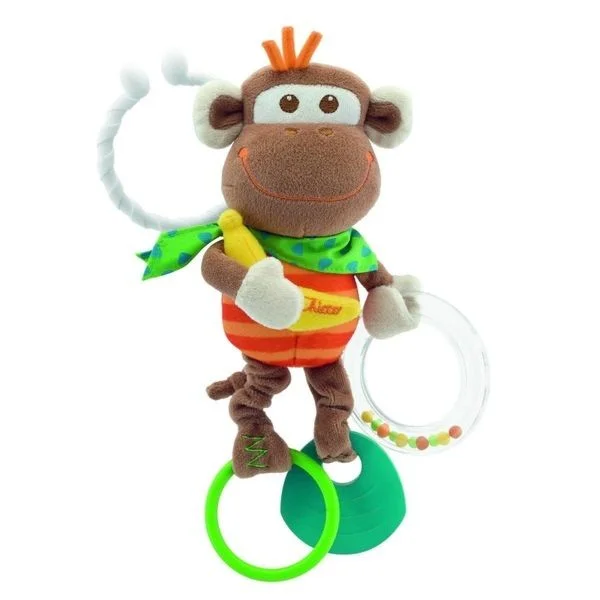 Развивающая игрушка CHICCO Обезьянка 3м+ 00000907000000
