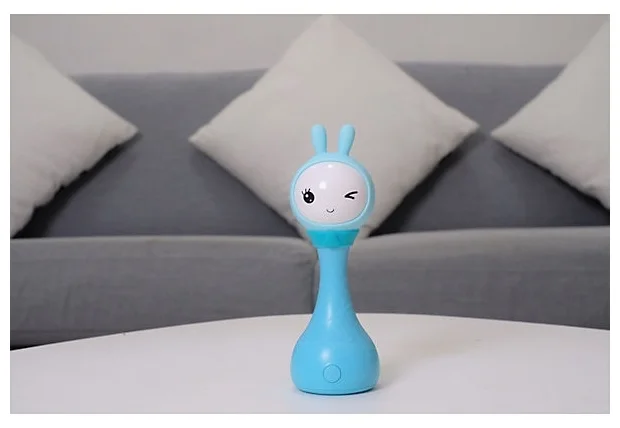 Фотография Музыкальная игрушка Alilo Умный зайка R1+ Yoyo синий 61035