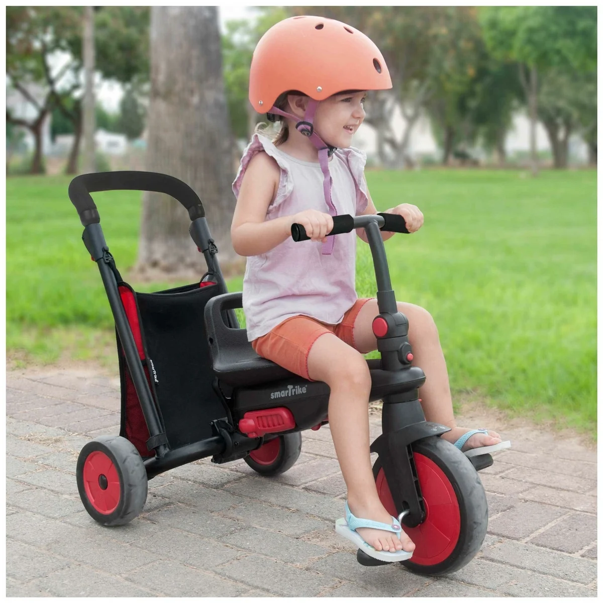 Фотография Велосипед Smart Trike STR 3 PLUS Red