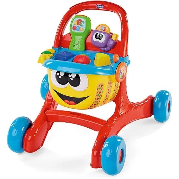 Каталка CHICCO Говорящая Тележка для покупок 12м+ 00007655000180