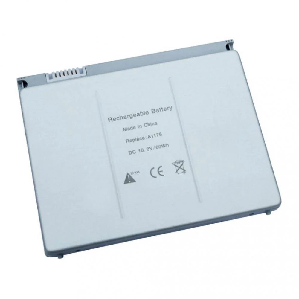 Фото Аккумулятор PowerPlant для ноутбуков APPLE MacBook Pro 15" (A1175) 10.8V 5200mAh NB00000044