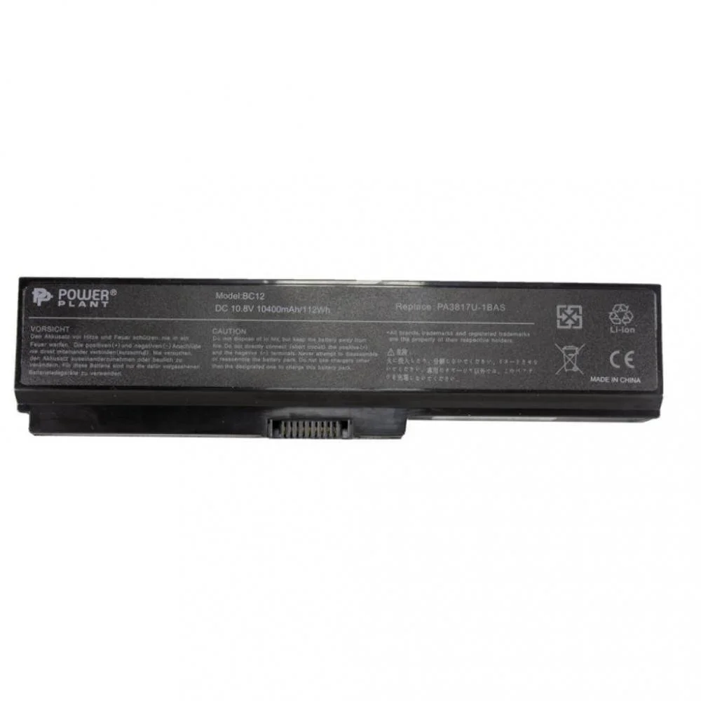 Фото Аккумулятор PowerPlant для ноутбуков TOSHIBA Satellite L750 (PA3817U-1BAS) 10.8V 10400mAh NB00000251