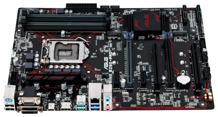 Фото Материнская плата ASUS PRIME B250-PRO