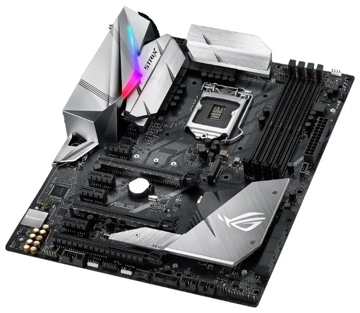 Картинка Материнская плата ASUS ROG STRIX Z370-E GAMING