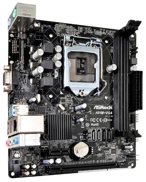 Фотография Материнская плата ASRock H81M-VG4 R3.0