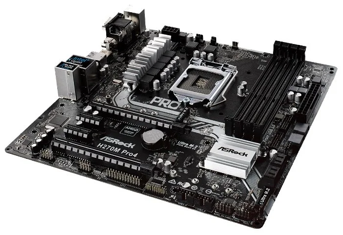 Фото Материнская плата ASRock H270M PRO4