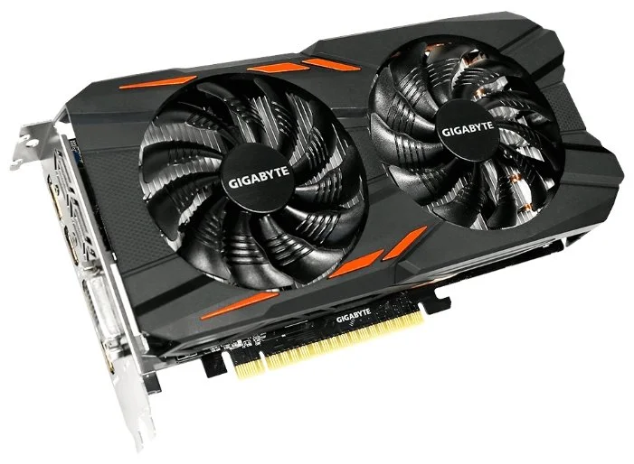 Фото Видеокарта GIGABYTE GV-N105TWF2OC-4GD