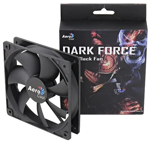 Фотография Система охлаждения для корпуса AeroCool Dark Force 8cm Black