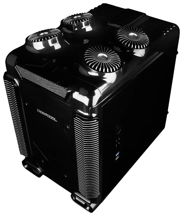 Фото Компьютерный корпус DEEPCOOL Steam Castle BKS Red