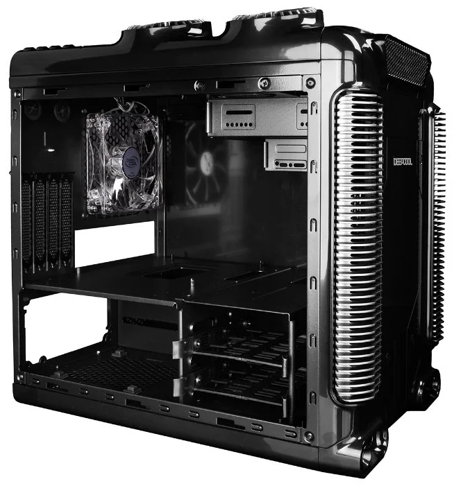 Фотография Компьютерный корпус DEEPCOOL Steam Castle BKS Red