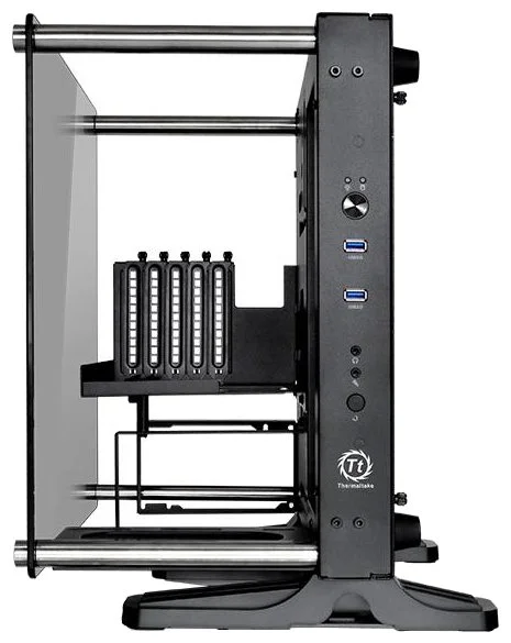 Фото Компьютерный корпус THERMALTAKE Core P1 Tempered Glass CA-1H9-00T1WN-00 Black
