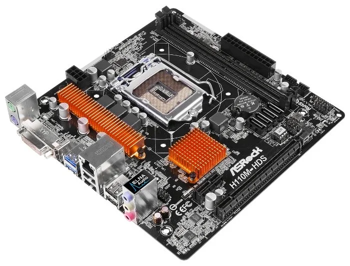 Фото Материнская плата ASRock H110M-HDS