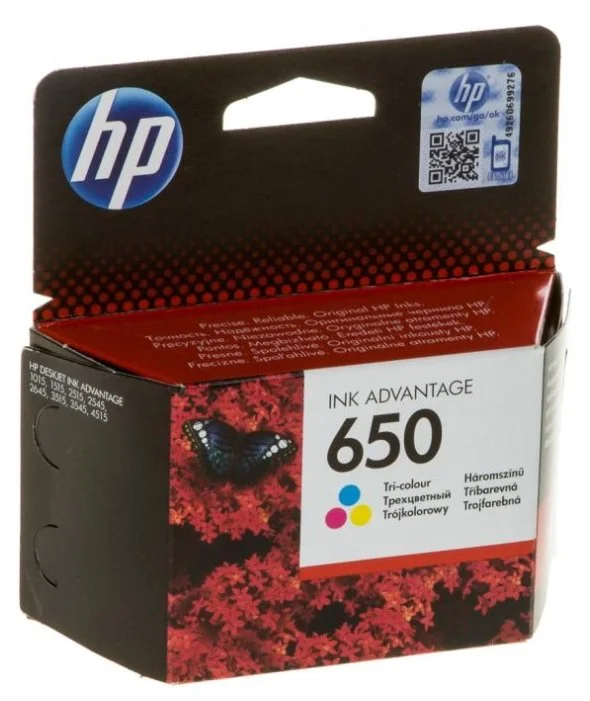 Фото Картридж HP CZ102AE №650 Tri-Color