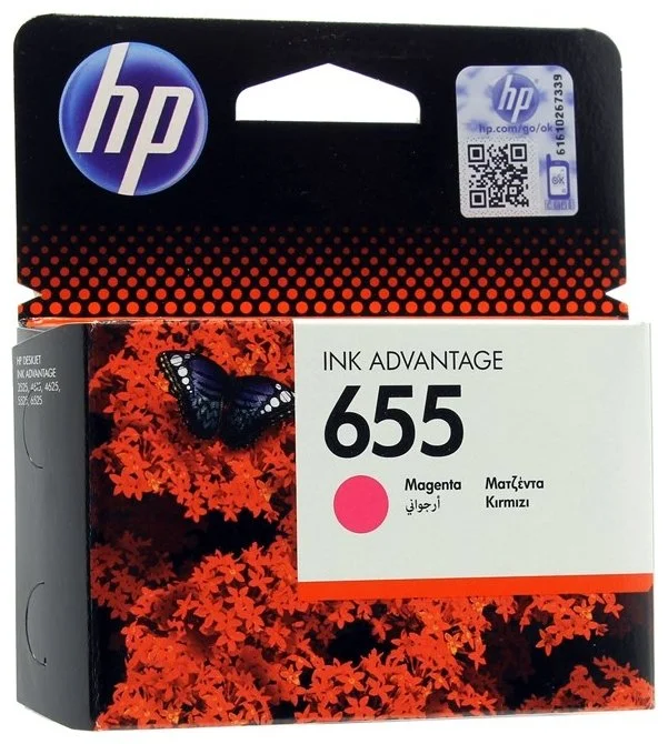 Фото Картридж HP CZ111AE BHK №655 Magenta