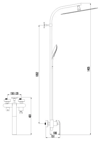 Фото Смеситель LEMARK LM4960CW Меланж