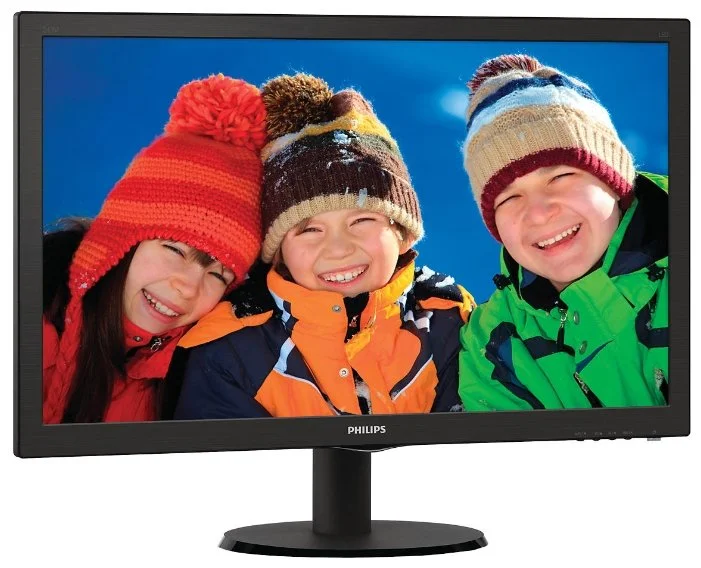 Фото Монитор PHILIPS 243V5QHABA/01 Black