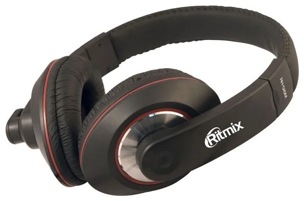 Фото Наушники RITMIX RH-516M Black-red