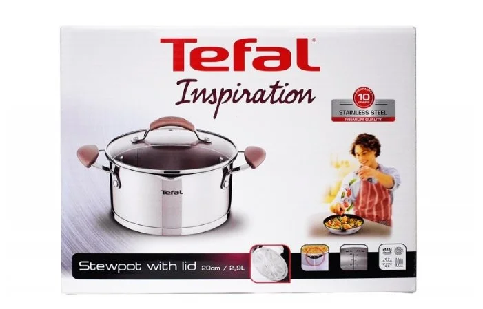 Картинка Набор посуды TEFAL E831S614 INSPIRATION