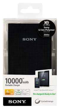 Фото Power bank SONY 10000 mah CP-V10BBC Black (144744)