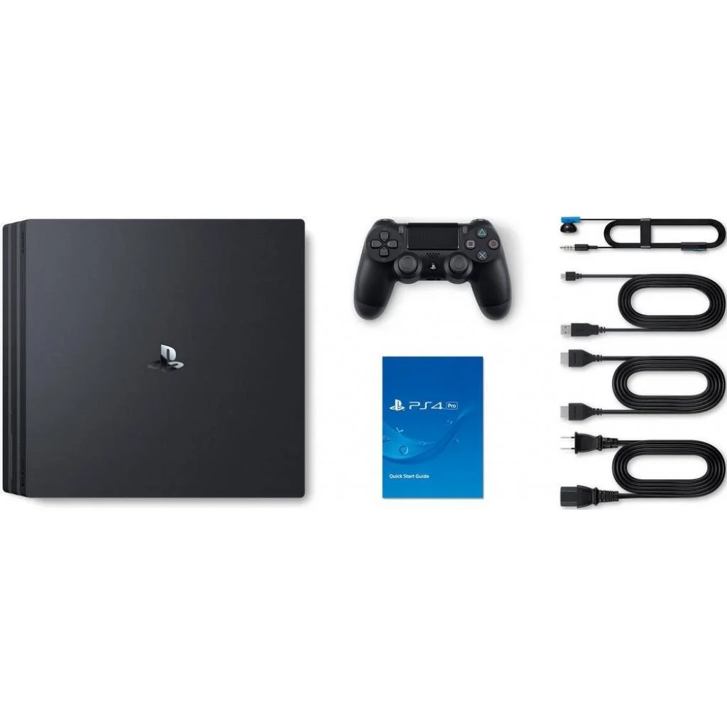 Игровая консоль SONY PS4 Pro 1Tb (CUH-7208B) с геймпадом Dualshock 4 Казахстан