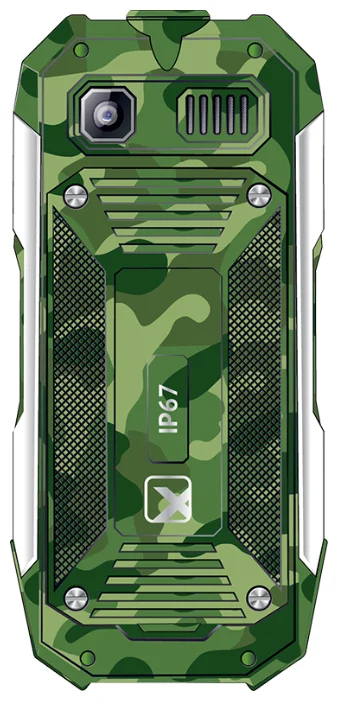 Фотография Мобильный телефон TEXET TM-518R Green