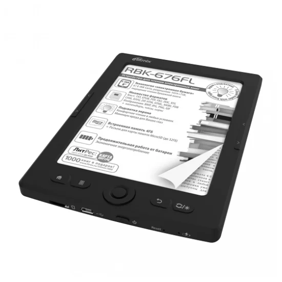 Фото Электронная книга RITMIX RBK-676 Black