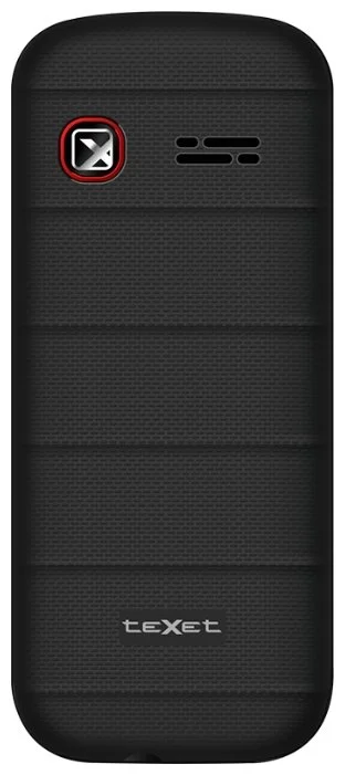 Фото Мобильный телефон TEXET TM-130 Black-Red