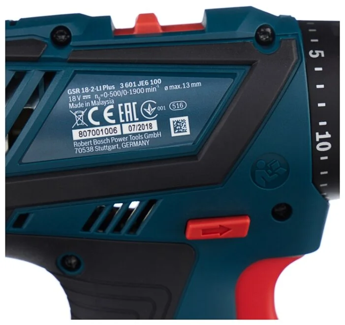 Шуруповерт BOSCH GSR 18-2-LI Plus (06019E6120) заказать