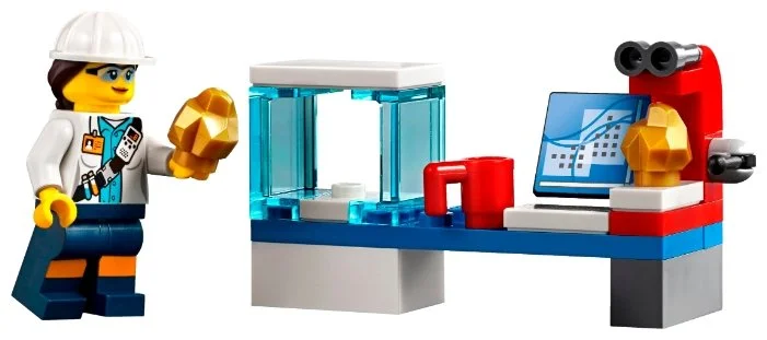 Конструктор LEGO Тяжелый бур для горных работ 60186 Казахстан