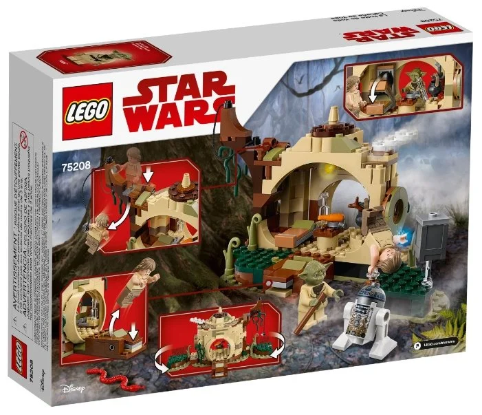 Фото Конструктор LEGO Хижина Йоды 75208