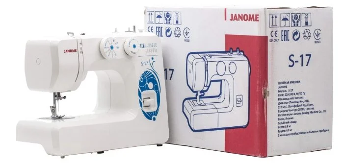 Швейная машина JANOME S-17 Казахстан