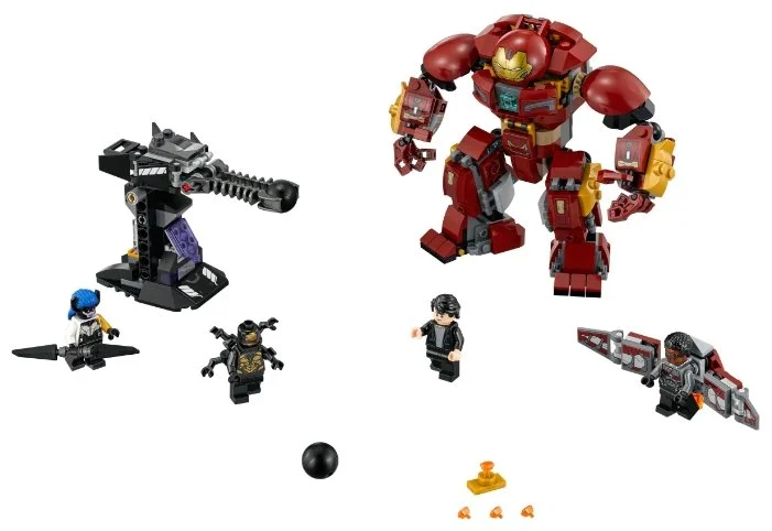 Фото Конструктор LEGO Бой Халкбастера Super Heroes 76104