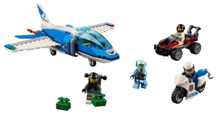 Фотография Конструктор LEGO Воздушная полиция: арест парашютиста CITY 60208
