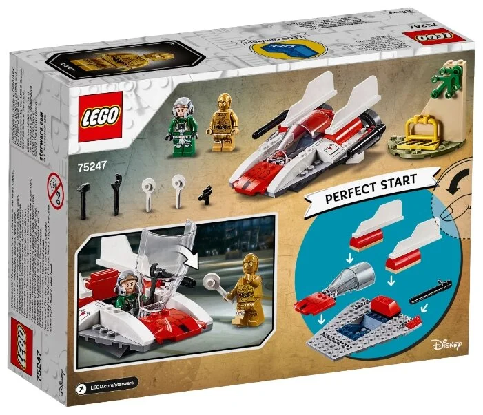 Фото Конструктор LEGO Звёздный истребитель типа А Star Wars 75247