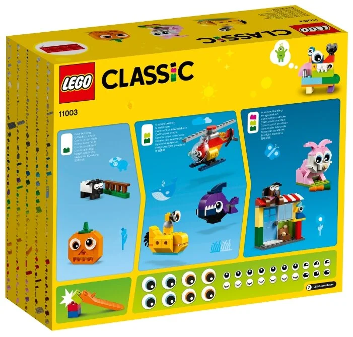 Фото Конструктор LEGO Кубики и глазки Classic 11003
