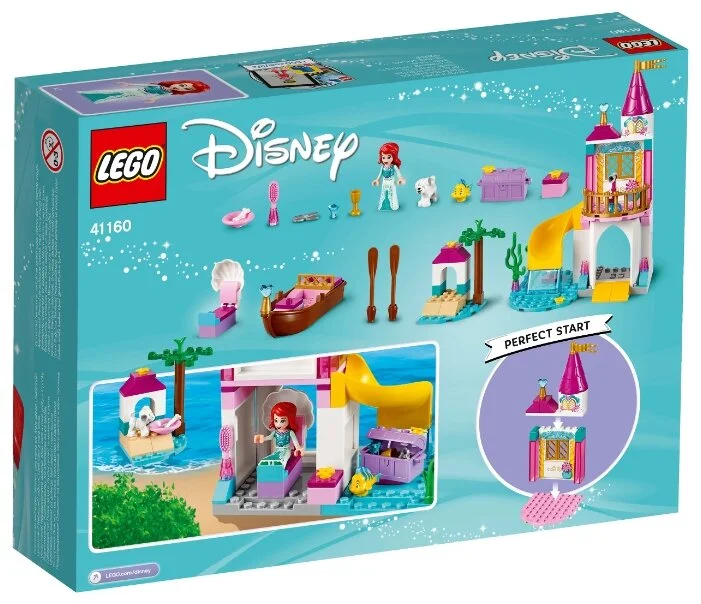 Фото Конструктор LEGO Морской замок Ариэль Disney Princess 41160