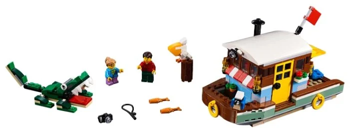 Фотография Конструктор LEGO Плавучий дом Creator 31093